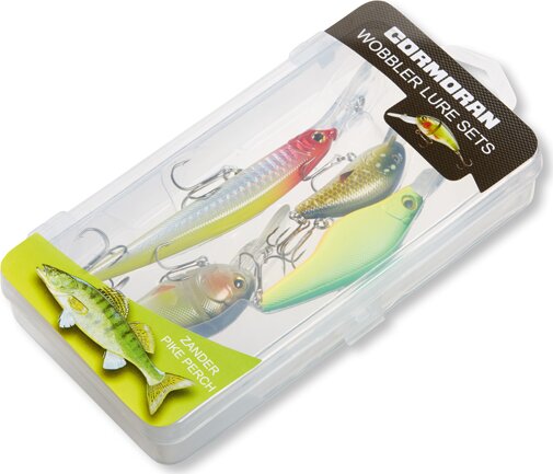 Cormoran Target Fish Lure Set Zander (5.0/6.0/7.5/11.0cm, 4db)