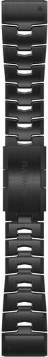 Garmin Óraszíj 26 mm titanium DLC bevonattal, titanium (QuickFit) Fenix 6X
