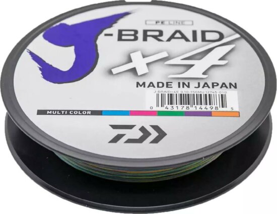 Daiwa J-Braid X4 Sötét zöld 135m
