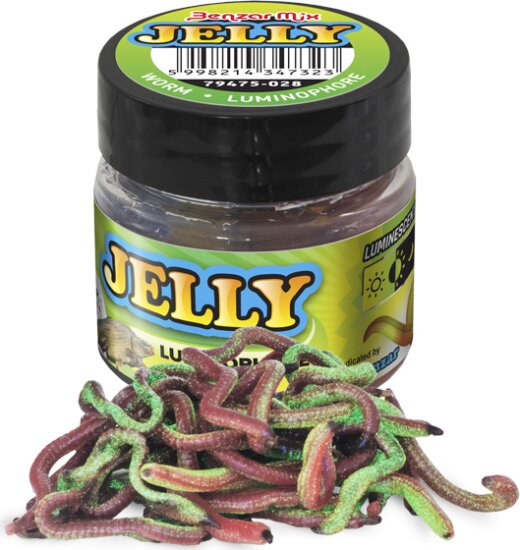 Benzár Jelly Baits Luminophore Worm