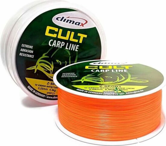 Climax Cult Carp Sport Mono Orange 1000m 0.22mm