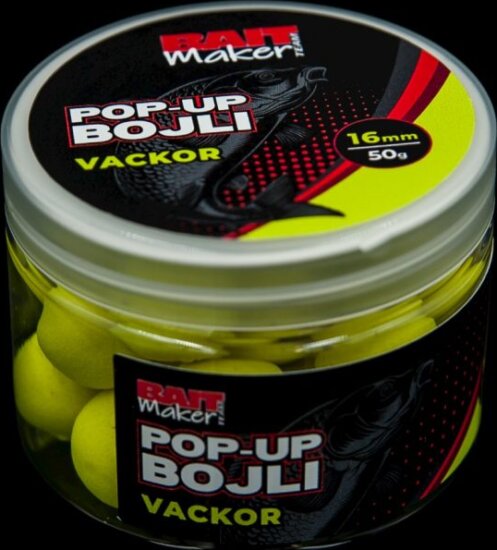 BAIT MAKER Pop Up Bojli 16 mm Vackor 50 g