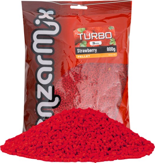 Benzár Turbo Pellet Eper 3 mm