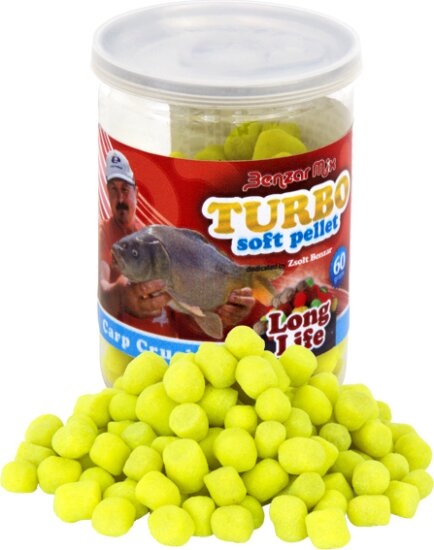 Benzár Mix Turbo Soft Pellet Long Life Ponty Kár