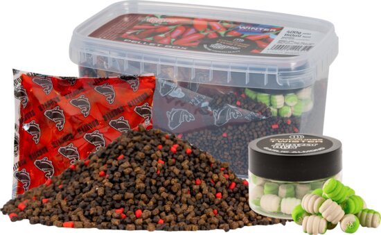 Benzár Mix Winter Pellet Box Chili-Kolbász + Twister