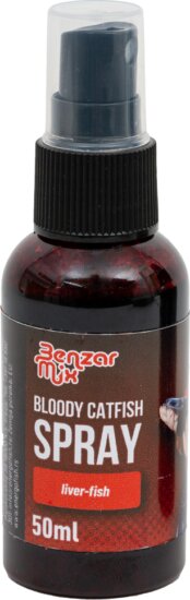 Benzár Mix Catfish Spray Bloody Máj-Halas 50 Ml