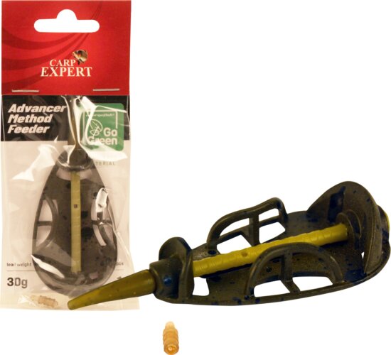 Carp Expert Advancer Method Feeder 30G Go Green Cink Ötvözet