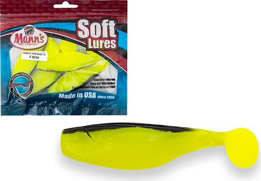 Mann's 8Cm Shad Pbbgg 4db/cs.