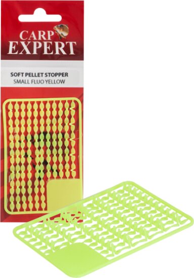 Carp Expert Soft Pellet Stopper Kicsi Fluo Sárga