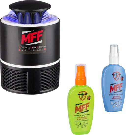 MFF Air Tornado Szúnyogírtó Lámpa + 2db MFF Szúnyogriasztó Spray