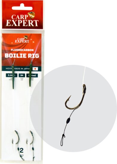 Carp Expert Fluorocarbon Boilie Rig pontyozó