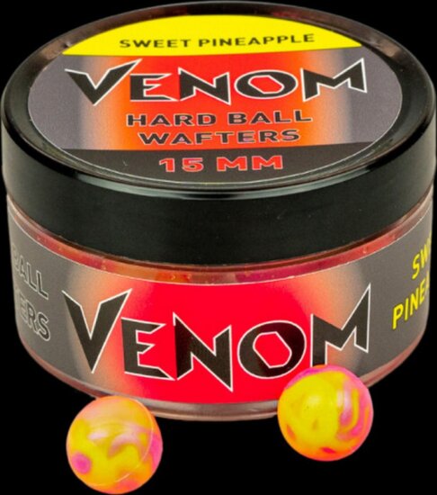 Venom Hard Ball Wafters 15 mm Sweet Pineapple csali