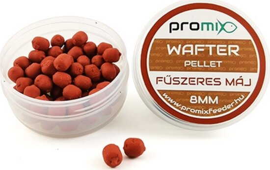 Promix Wafter Pellet 8mm Fűszeres Máj 20G csalizó