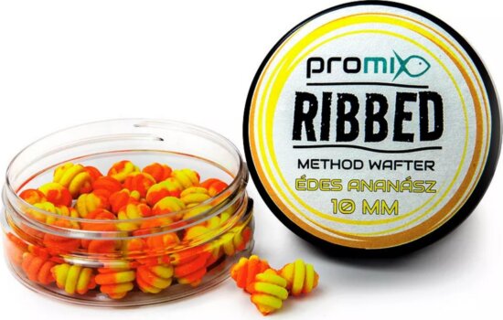 Promix Ribbed Method Wafter Édes Ananász 10mm csali