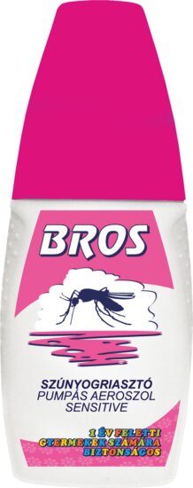 Bros Sensitíve Szúnyogriasztó Pumpás Aerosol 50Ml