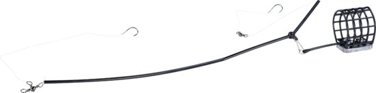 Kéthorgos Feederező Szerelék 25G