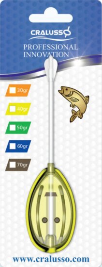 Cralusso Big Rocket Method Kosár+Töltő Keki 1+1db/csomag 30 G