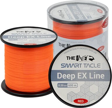 The One Deep Ex Line Soft Zsinór 600M 0.22mm Red
