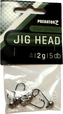 PZ Jig fej 5/0, 5/0, 17 g, 3 db