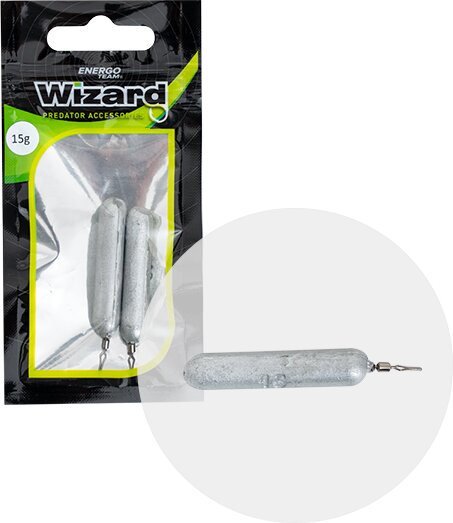 Wizard Dropshot Pálca Ólom 10G Go Green 2db/cs