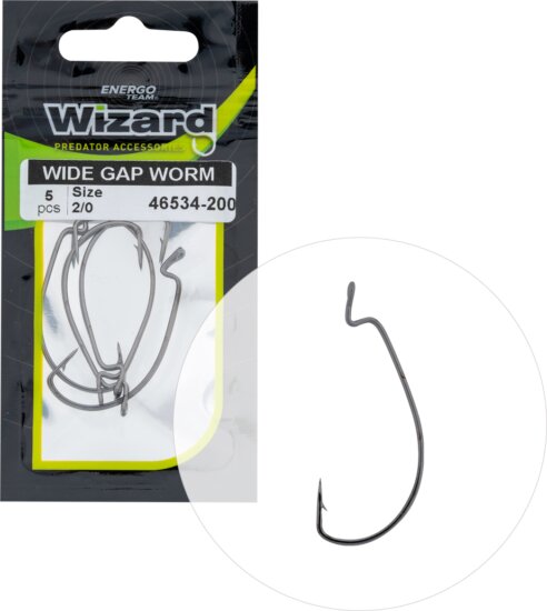 Wizard Horog Wide Gap Worm 2/0