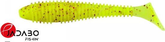 Keitech Swing Impact FAT PAL01 Chartreuse Red Flake
