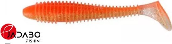 Keitech Swing Impact FAT 3,8" EA06 Orange Flash (6db /csomag)
