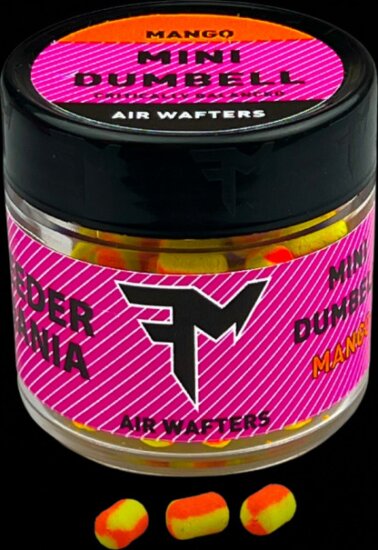 Feedermánia MINI DUMBELL AIR WAFTERS MANGO