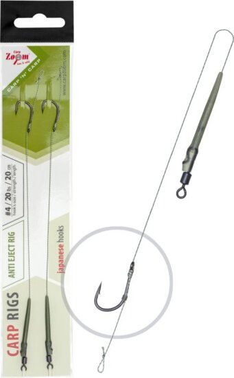 CZ Anti Eject Rig bojlis előke, 20 cm, #2, 2 db