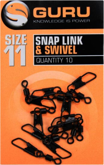 GURU Size 11 Snap Link + Swivel