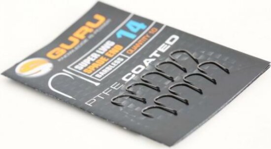 GURU Super LWG Hook Size 14 Barbless/Eyed