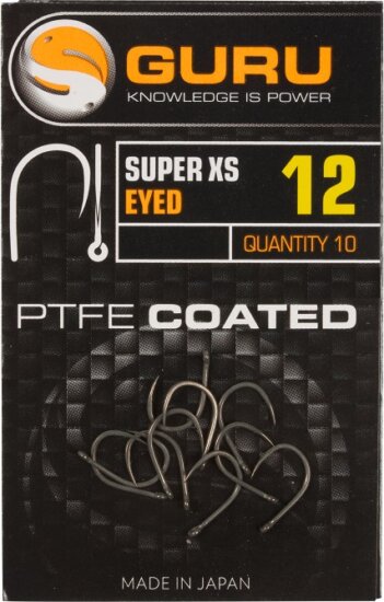GURU Super XS Size 8 Barbless/Eyed