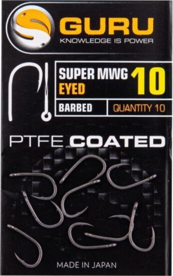 GURU Super MWG Size 14 Barbed/Eyed
