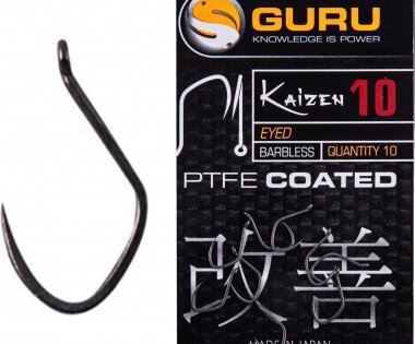 GURU Kaizen Eyed hook size 16 Barbless/Eyed