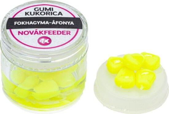 NovákFeeder Gumikukorica Fokhagyma - Áfonya