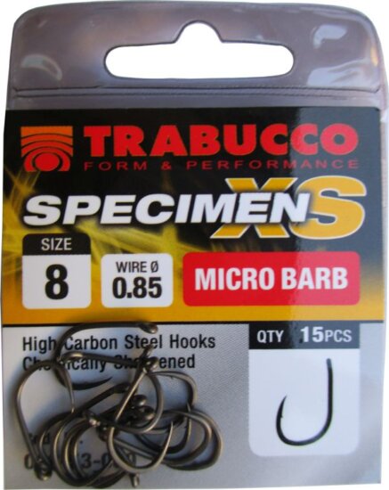 Trabucco Xs Specimen 10 horog 15 db/csg