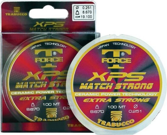 Trabucco T-Force Xps Match Strong 25m 0,08mm előkezsinór