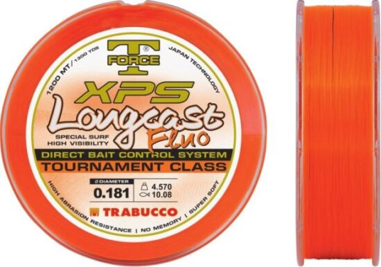 Trabucco T-Force Xps Long Cast Fluo 1200m 0,30mm zsinór