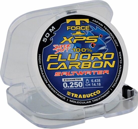 Trabucco T-Force Xps Fluorocarbon Saltwater 2013 25m 0,60mm előkezsinór