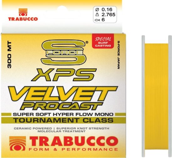 Trabucco S-Force Xps Velvet Pro Cast 600m 0,22mm zsinór