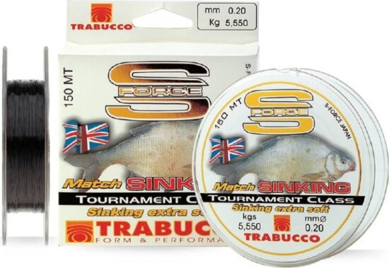 Trabucco S-Force Match Sinking 150m 0,18mm zsinór