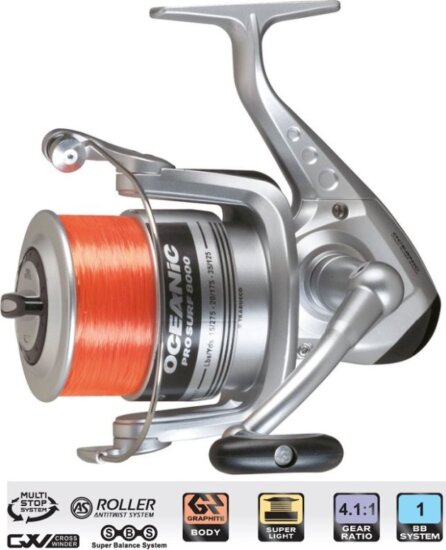 Trabucco Oceanic Pro Surf 8000 W/Line orsó
