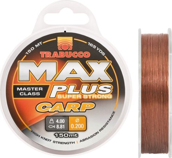 Trabucco Max Plus Line Carp 150m 0,30mm zsinór