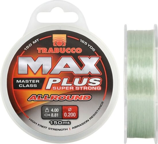 Trabucco Max Plus Line Allround 150m 0,18mm zsinór