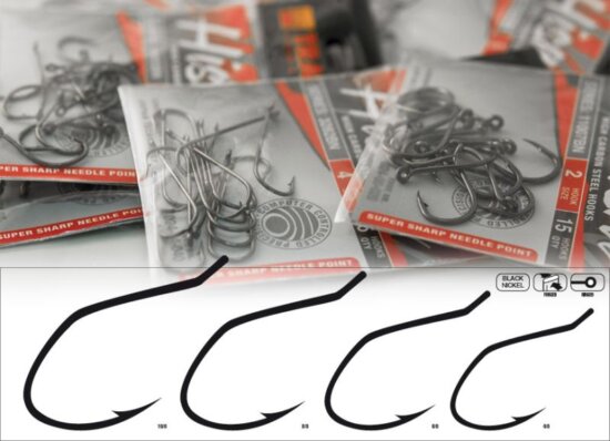 Trabucco Hisashi 11026 5 db 8/0 horog