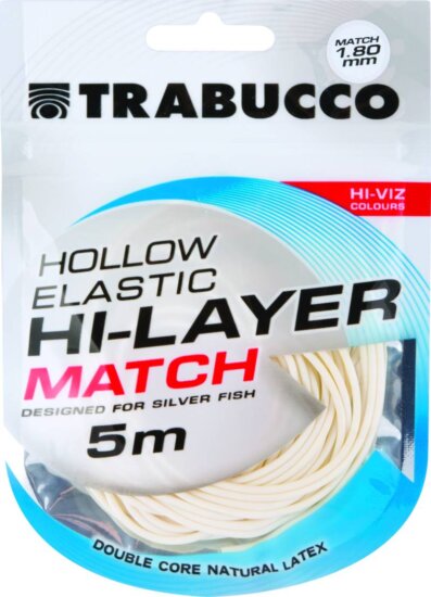 Trabucco Hi-Layer Hollow Elastic Match rakós csőgumi 1,8mm 5m