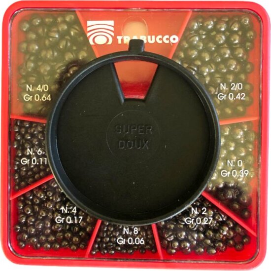 Trabucco GNT Match sörétólom készlet XL/Inglese 08-4/0 0,06-0,64g