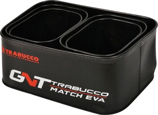 Trabucco Gnt Match Evagoundbait Mini Bowl Set 1+4, etetőanyag tartó szett