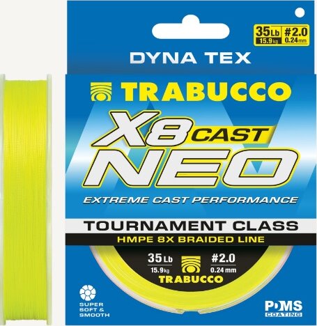 Trabucco DT X8 Neo Cast YL150m 0,148mm 6,8kg fonott zsinór