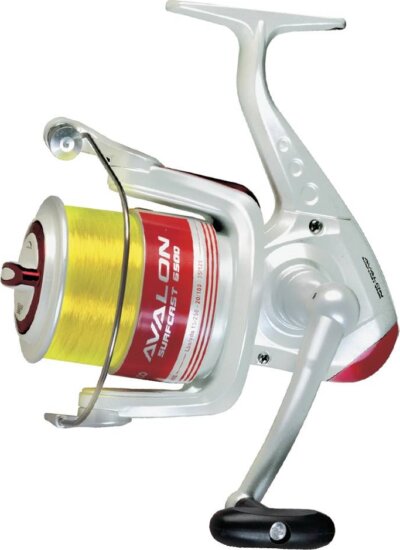 Trabucco Avalon Surfcast 6500 Red W/Line orsó